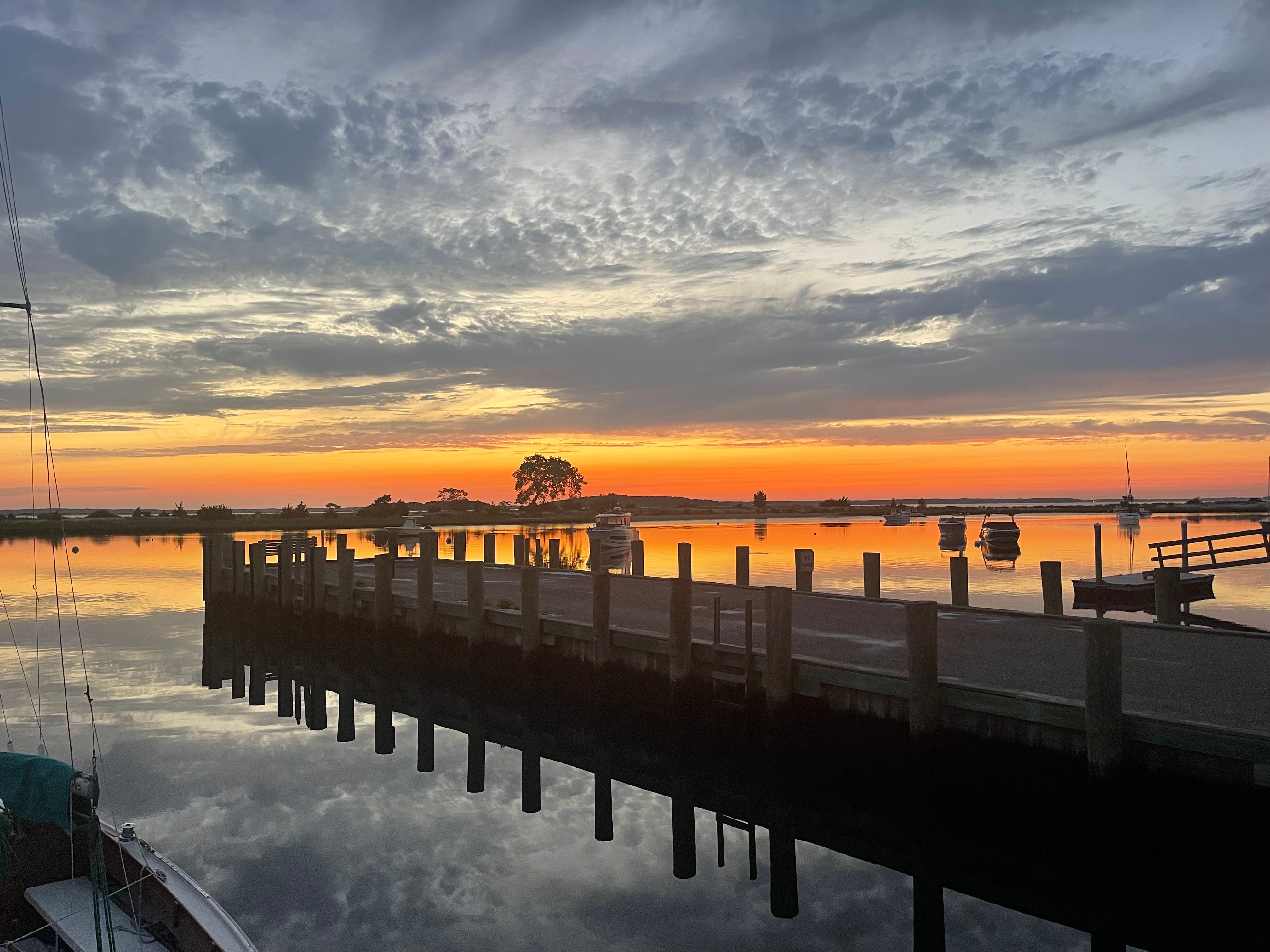 *Sunset View From The Dock